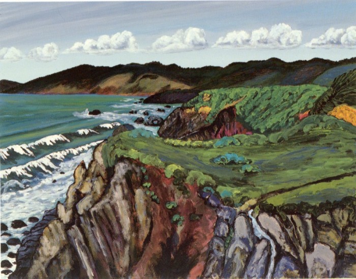 Coastal Cliffs, Highway 1, Sonoma County